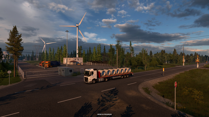 В Euro Truck Simulator 2 появится место, где дважды отмечают Новый год. Скриншоты северного дополнения Nordic Horizons