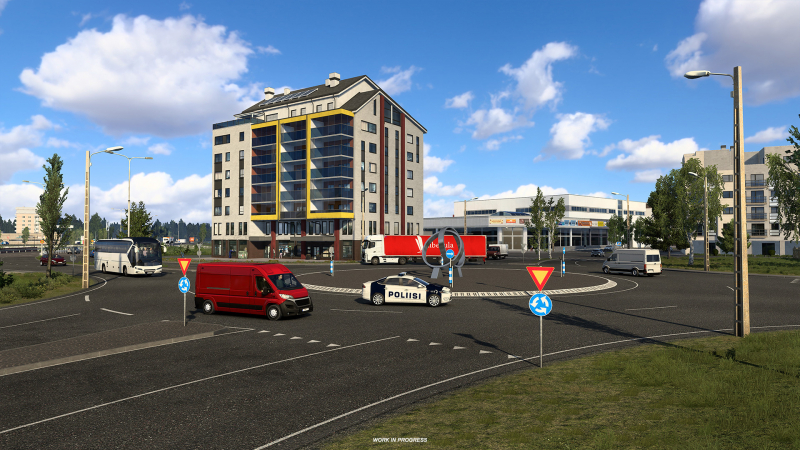 В Euro Truck Simulator 2 появится место, где дважды отмечают Новый год. Скриншоты северного дополнения Nordic Horizons