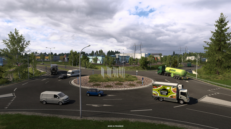 В Euro Truck Simulator 2 появится место, где дважды отмечают Новый год. Скриншоты северного дополнения Nordic Horizons