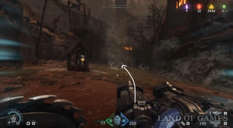 Воскрешение в Doom The Dark Ages: все пушки, статуи волка, золото и секреты