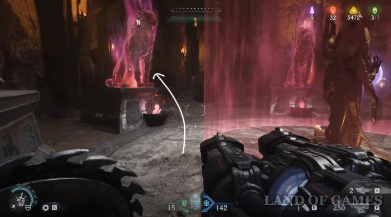 Воскрешение в Doom The Dark Ages: все пушки, статуи волка, золото и секреты
