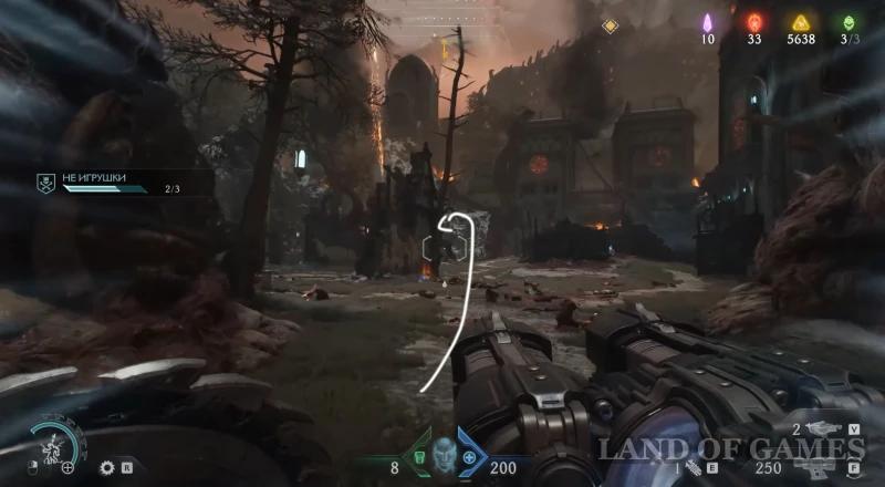 Воскрешение в Doom The Dark Ages: все пушки, статуи волка, золото и секреты