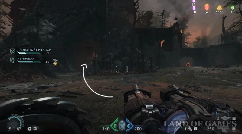 Воскрешение в Doom The Dark Ages: все пушки, статуи волка, золото и секреты