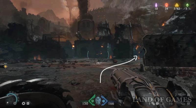 Воскрешение в Doom The Dark Ages: все пушки, статуи волка, золото и секреты
