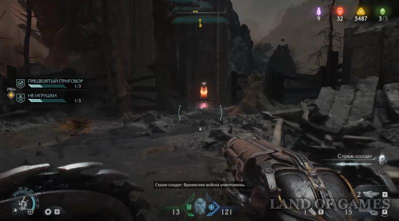 Воскрешение в Doom The Dark Ages: все пушки, статуи волка, золото и секреты