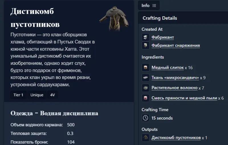 Все уникальные чертежи в Котловине Хаага в Dune Awakening: где найти