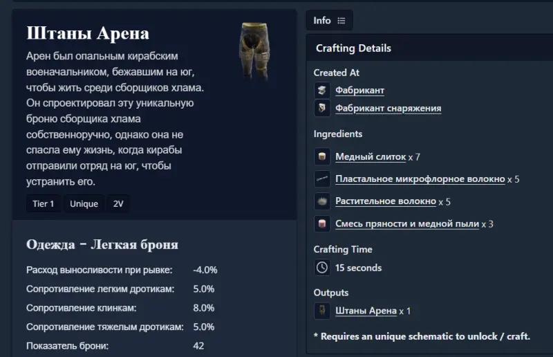 Все уникальные чертежи в Котловине Хаага в Dune Awakening: где найти