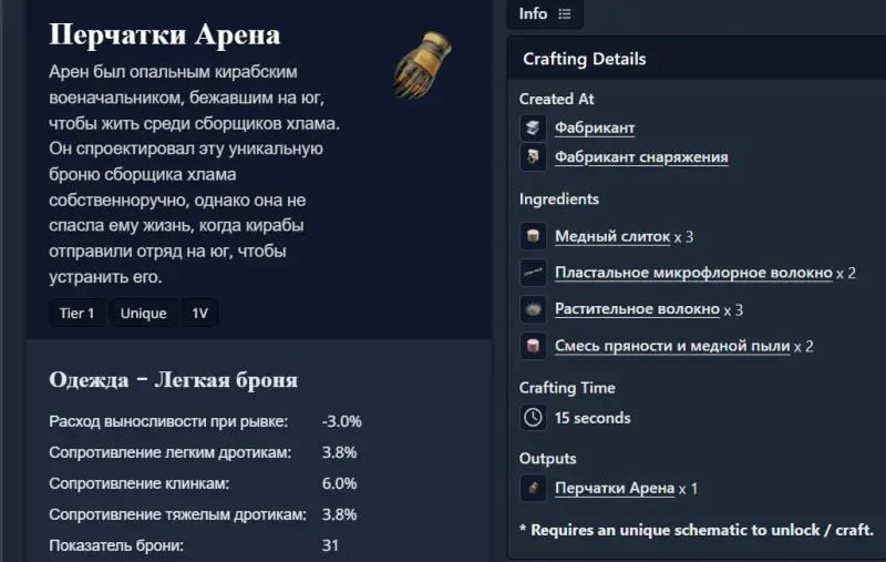 Все уникальные чертежи в Котловине Хаага в Dune Awakening: где найти