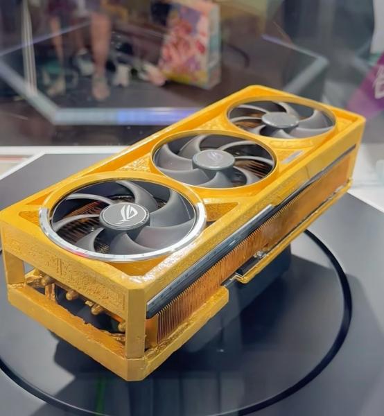 Эта RTX 5090 буквально сделана из золота