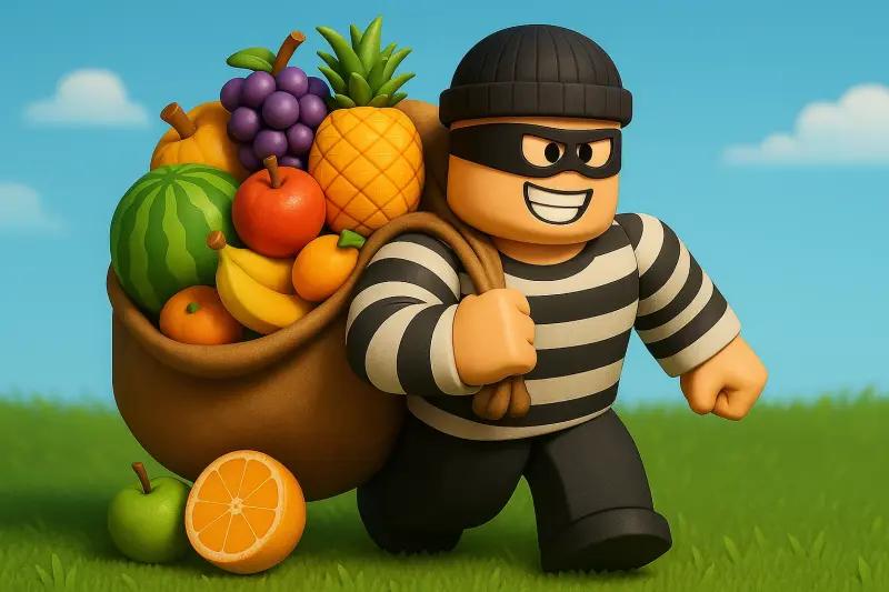 Гайд по краже урожая и защиты от воров в Grow a Garden (Вырасти сад)
