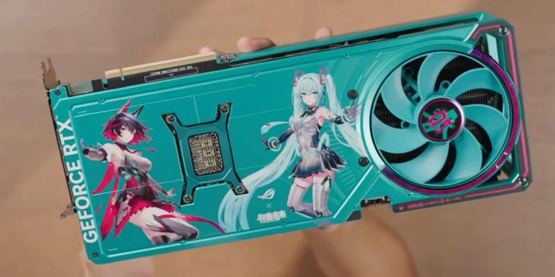 Хацунэ Мику прячется не только в Wi-Fi — анонс ASUS RTX 5080 ROG Astral Hatsune Miku