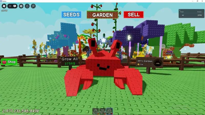 Краб в Grow a Garden (Вырасти сад): как получить и что делает