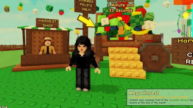 Летний ивент Mega Harvest в Grow a Garden (Вырасти Сад)