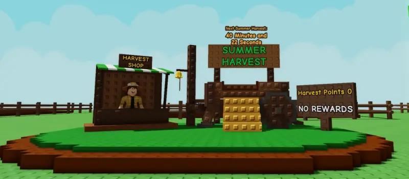 Летний ивент Mega Harvest в Grow a Garden (Вырасти Сад)