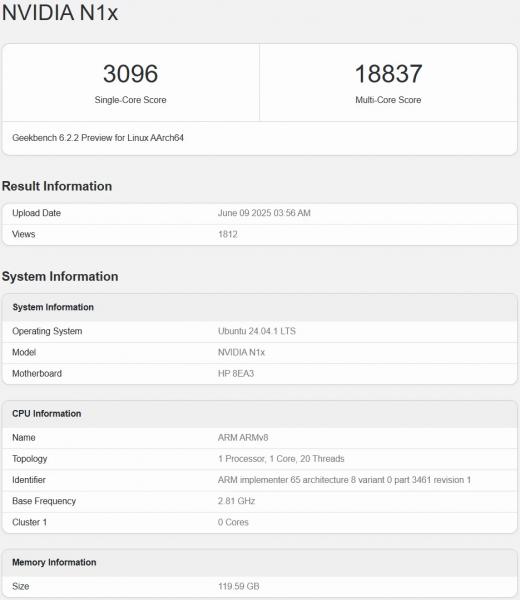 NVIDIA опять переносит релиз N1X, своих первых процессоров для настольных ПК