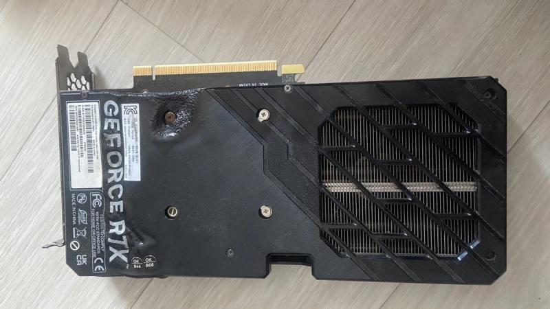 NVIDIA RTX 4060 Ti самоуничтожилась в системе пользователя