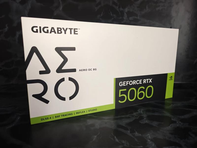 Обзор Gigabyte RTX 5060 Aero OC — белая и производительная