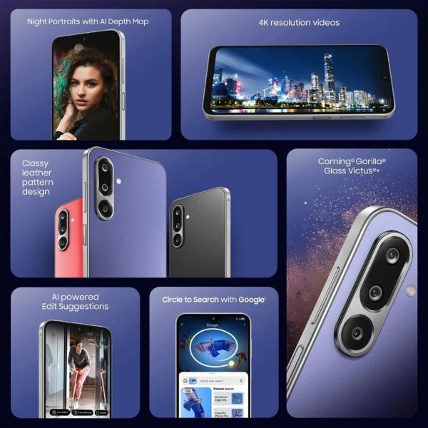 Представлен стильный середняк Samsung Galaxy F36 5G