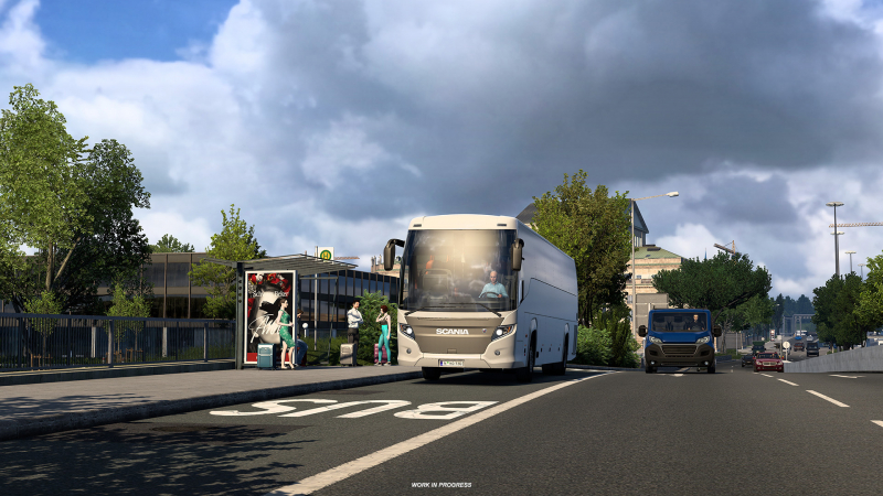 Разработчики Euro Truck Simulator 2 показали автобусы и тех, кто создаёт дополнение Coaches с новым геймплеем