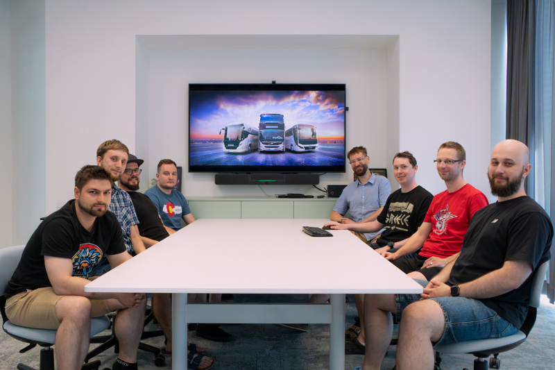 Разработчики Euro Truck Simulator 2 показали автобусы и тех, кто создаёт дополнение Coaches с новым геймплеем