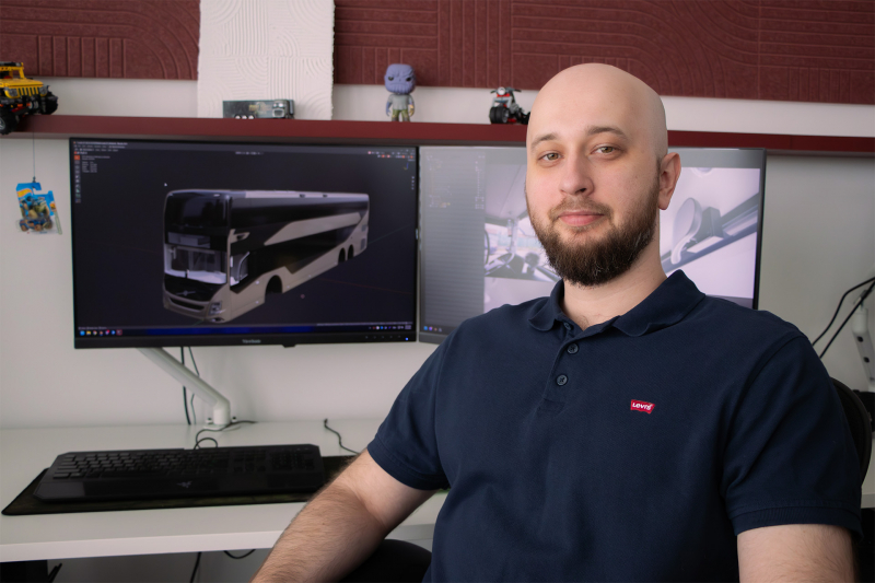 Разработчики Euro Truck Simulator 2 показали автобусы и тех, кто создаёт дополнение Coaches с новым геймплеем