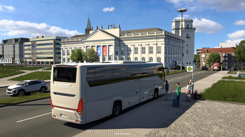 Разработчики Euro Truck Simulator 2 показали автобусы и тех, кто создаёт дополнение Coaches с новым геймплеем