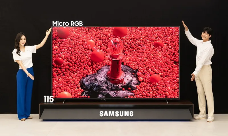 Samsung выпустила первый телевизор с подсветкой Micro RGB и улучшенной цветопередачей