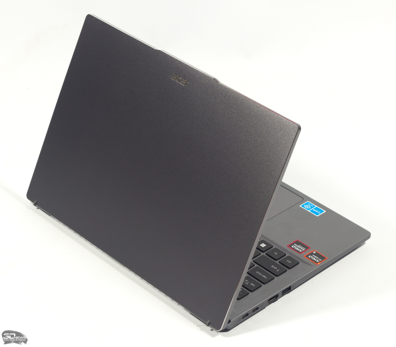 Обзор ноутбука Acer Swift Go 14 (SFG14-63-R7T4) с процессором Ryzen 9 8945HS и OLED-экраном