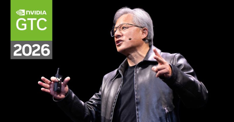 Очередная конференция Nvidia GTC пройдёт с 16 по 19 марта 2026 года
