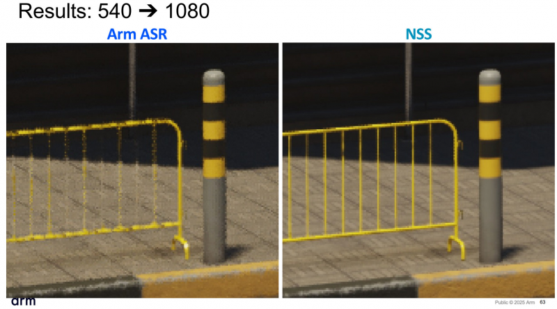 ARM представляет алгоритм ИИ-масштабирования Neural Super Sampling для устройств на базе ARM