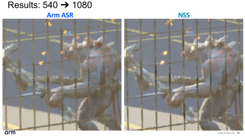 ARM представляет алгоритм ИИ-масштабирования Neural Super Sampling для устройств на базе ARM