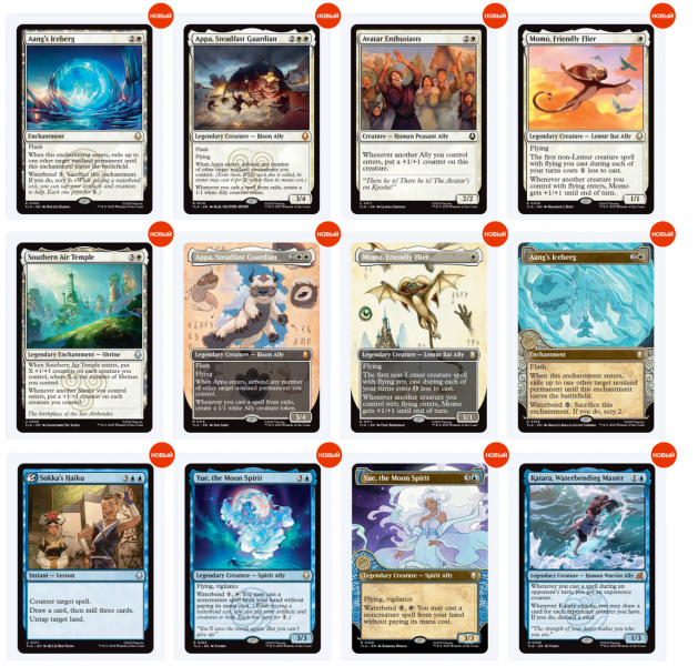 Авторы Magic: The Gathering показали новые карты из набора «Аватар: Последний маг воздуха»