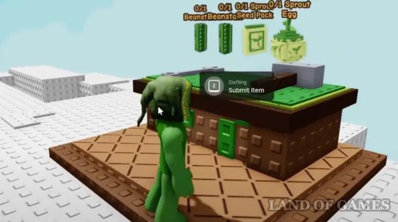 Бобовый верстак в Grow a Garden (Вырасти Сад): все рецепты крафта