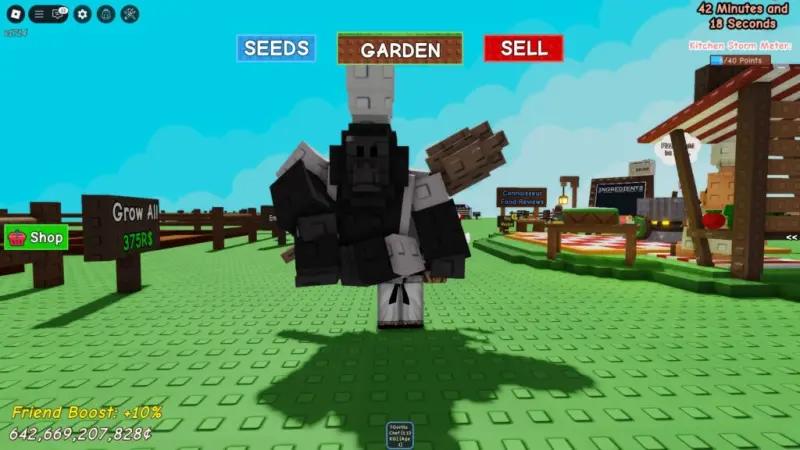 Горилла-шеф в Grow a Garden (Вырасти Сад): что делает и как получить » Land of Games