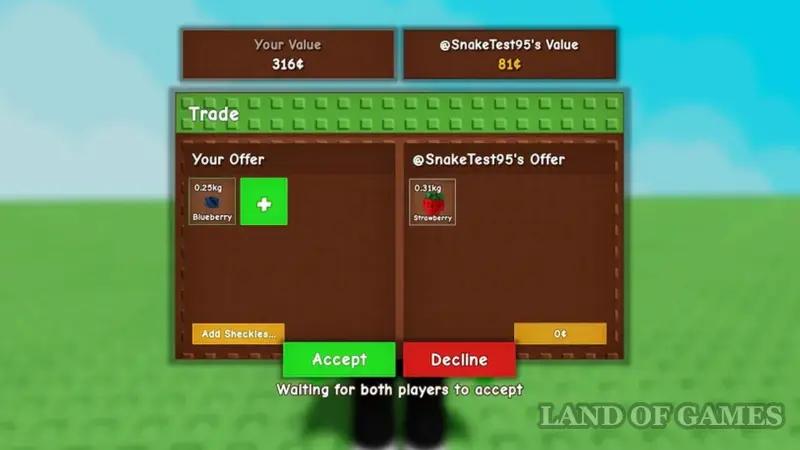 Ивент Торговля и готовка в Grow a Garden (Вырасти сад): все рецепты