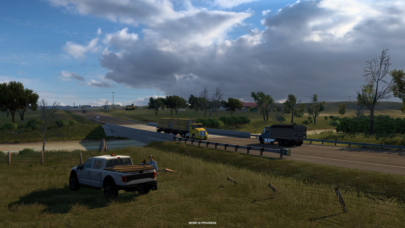 Показали Южную Дакоту в American Truck Simulator и тех, кто разрабатывает новый штат