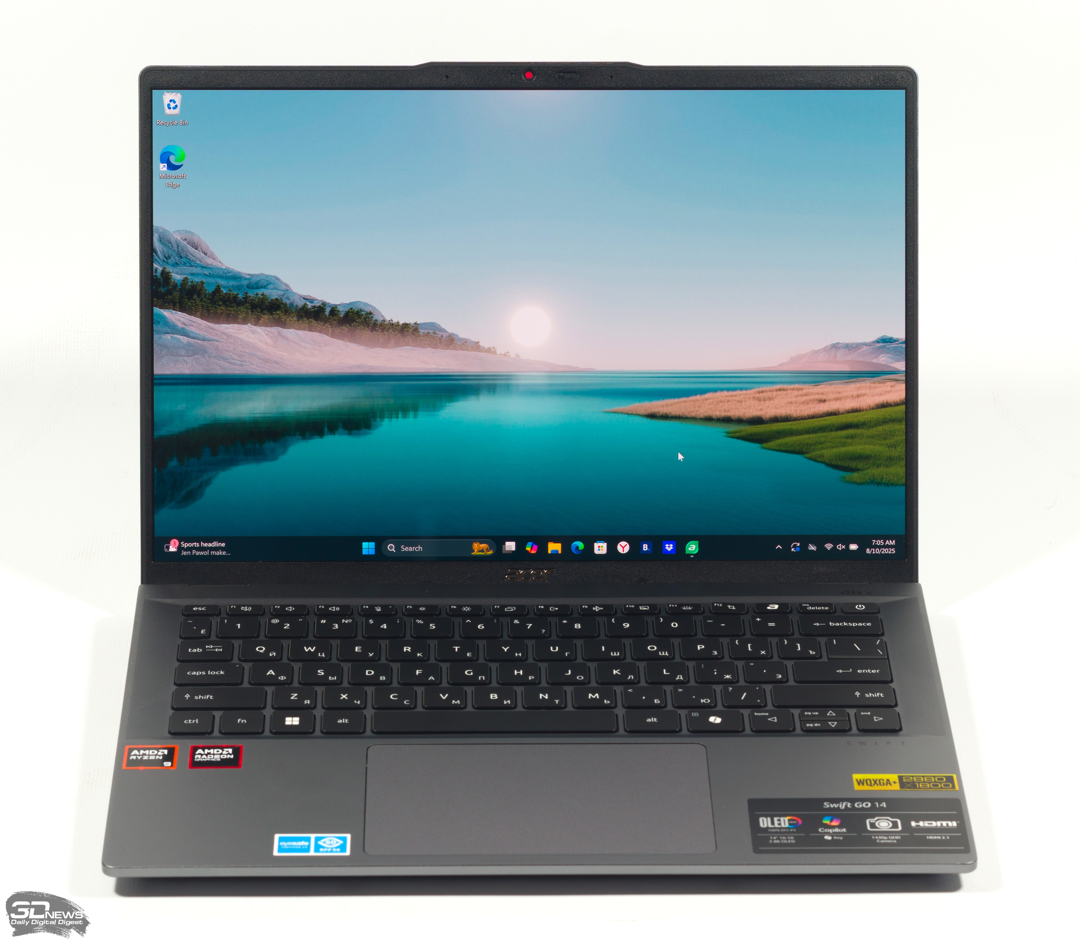 Lenovo показала концепт ноутбука ThinkBook VertiFlex с поворотным дисплеем