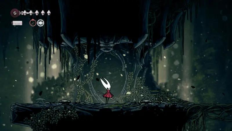 Цепкий захват в Hollow Knight Silksong: прыжки по стенам