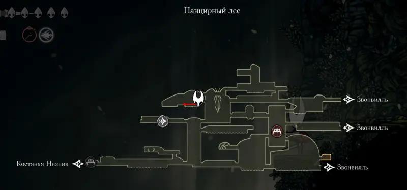 Цепкий захват в Hollow Knight Silksong: прыжки по стенам