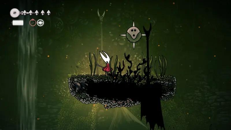 Плащ бродяги в Hollow Knight Silksong: умение для замедления падения