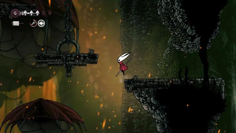 Плащ бродяги в Hollow Knight Silksong: умение для замедления падения