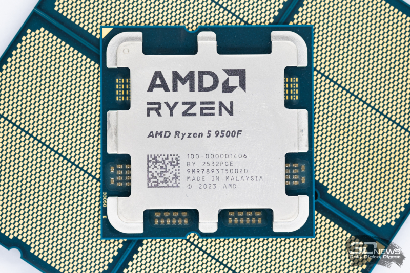 Обзор Ryzen 5 9500F: самый дешёвый Zen 5