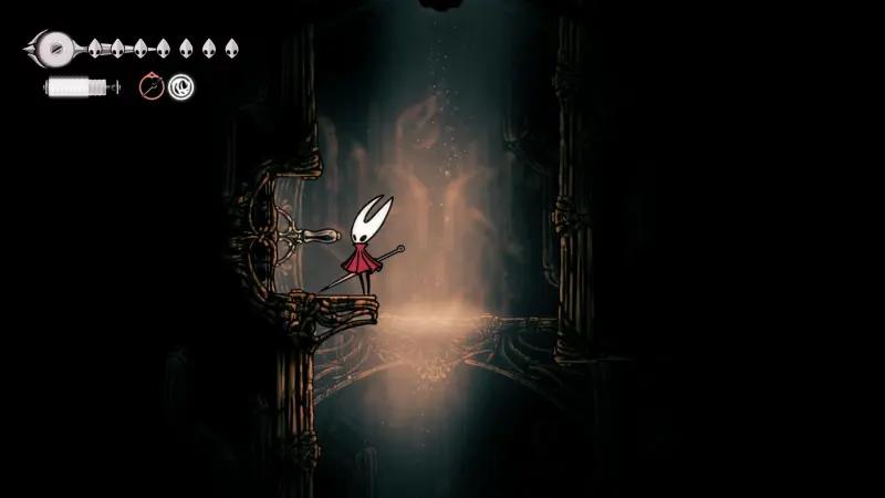 Цепкая нить в Hollow Knight Silksong: как цепляться за кольца