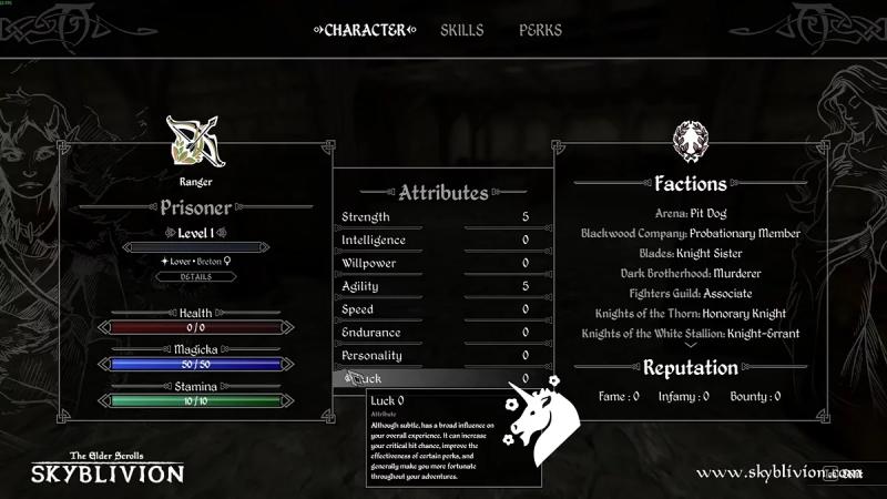 Разработчики Skyblivion показали обновлённый интерфейс: похоже, ремейк будет идти в 60 FPS