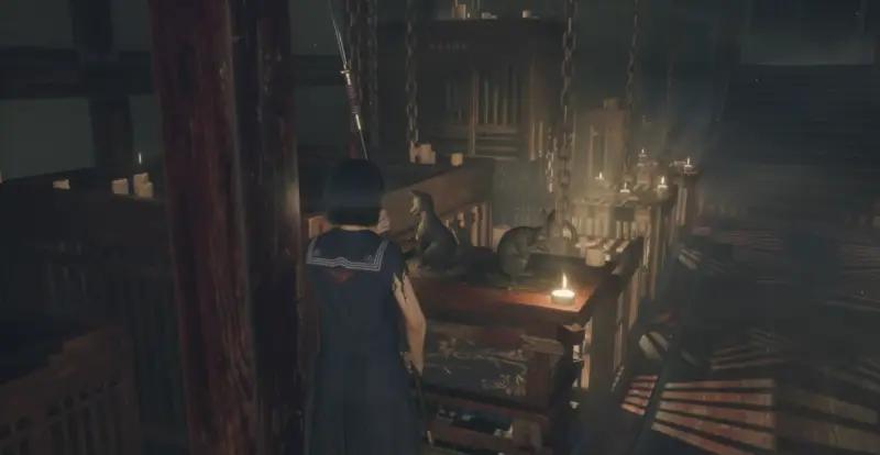Загадки в Зале поклонения Silent Hill f: лабиринт и головоломка с клетками