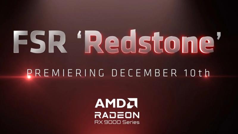 AMD FSR Redstone выйдет 10 декабря — опять эксклюзив RX 9000