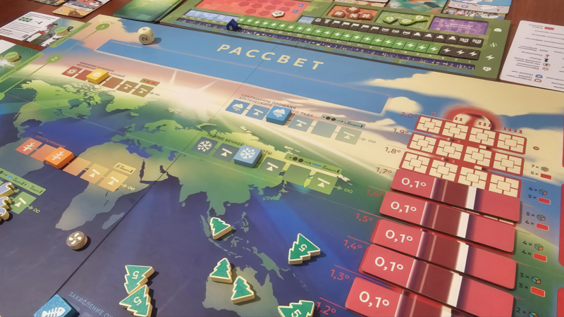 Настольная игра «Рассвет» — спасаем мир с друзьями