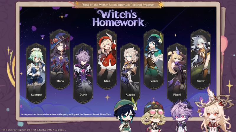 В следующем патче Genshin Impact усилят часть старых персонажей